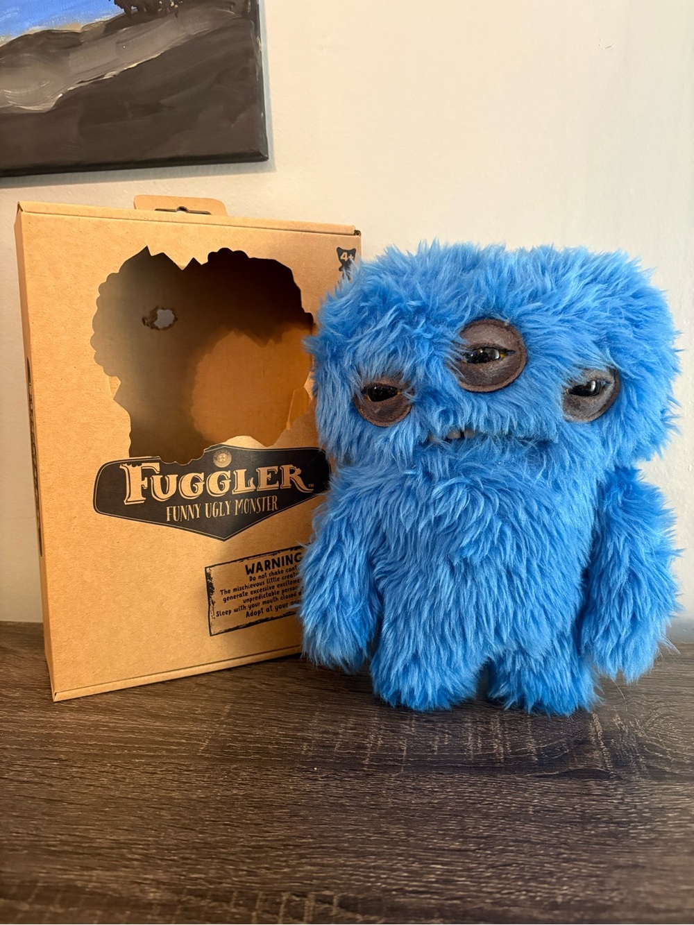 Spin Master Fuggler Annoyed Alien Blue 9-inch